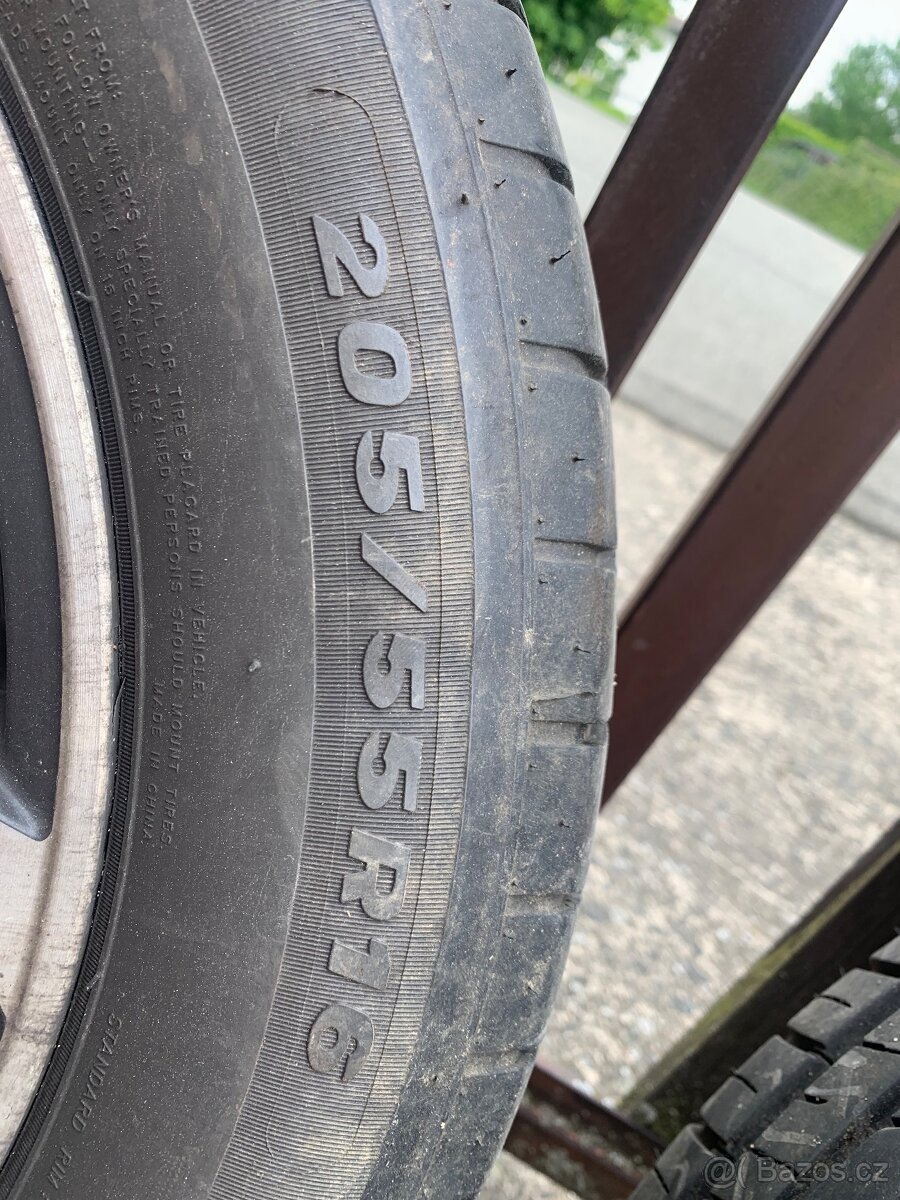 ALU disk s letní pneu