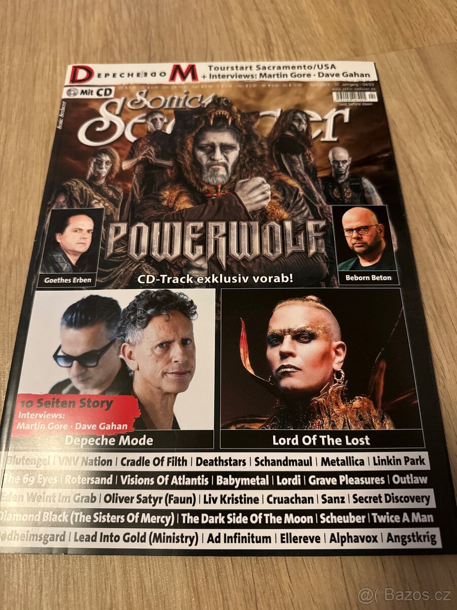 Depeche Mode Sonic Seducer časopis