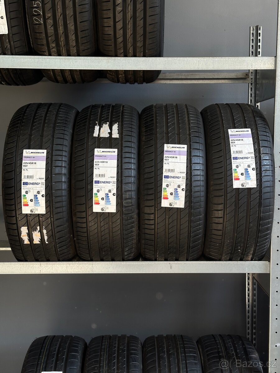 Nové 225/45/18 Michelin Primacy 4+ 2kusy