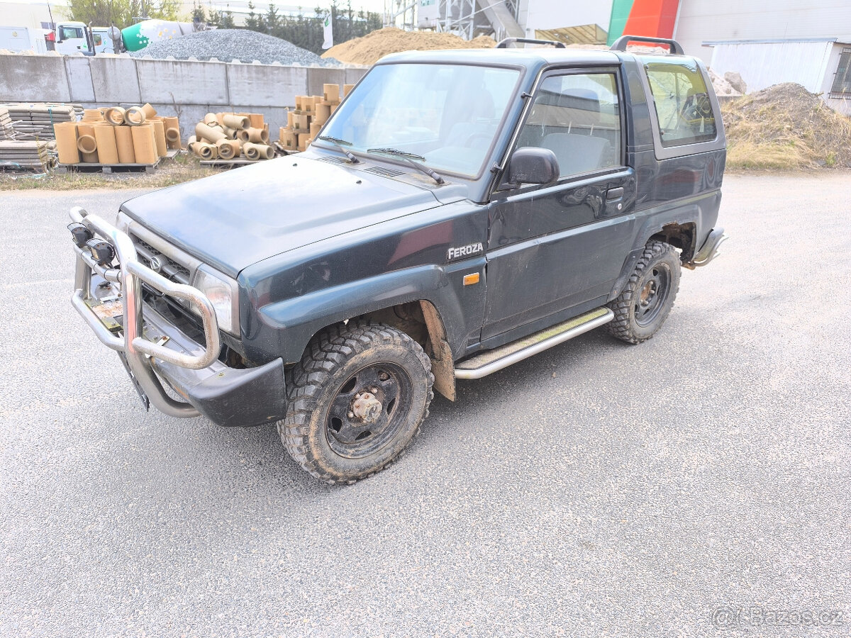 Daihatsu feroza 1.6i 70kw veškeré nd