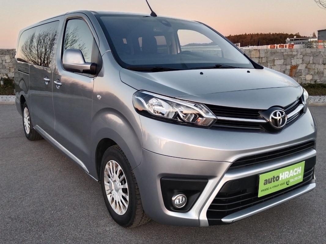 TOYOTA PROACE 2.0D-4D,150K,9MÍST,ČR,1.MAJ