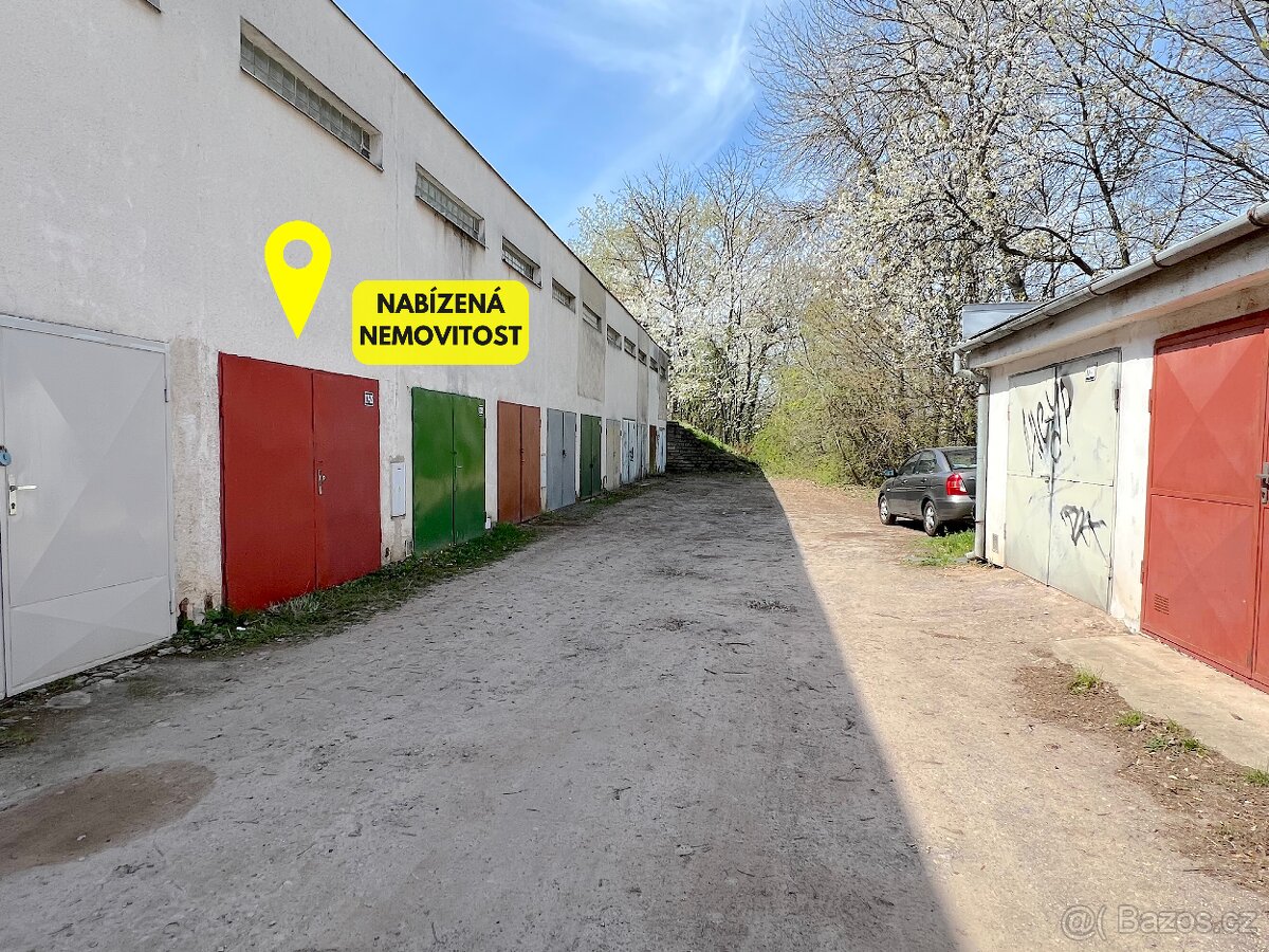 Pronájem zděné garáže - Pod Soudním Vrchem, Znojmo