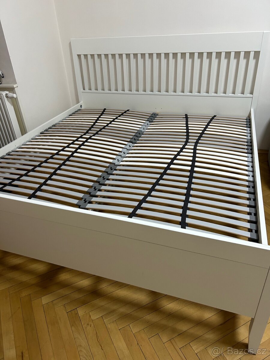 Rám postele Ikea IDANAS 180x200 + rošt Loenset