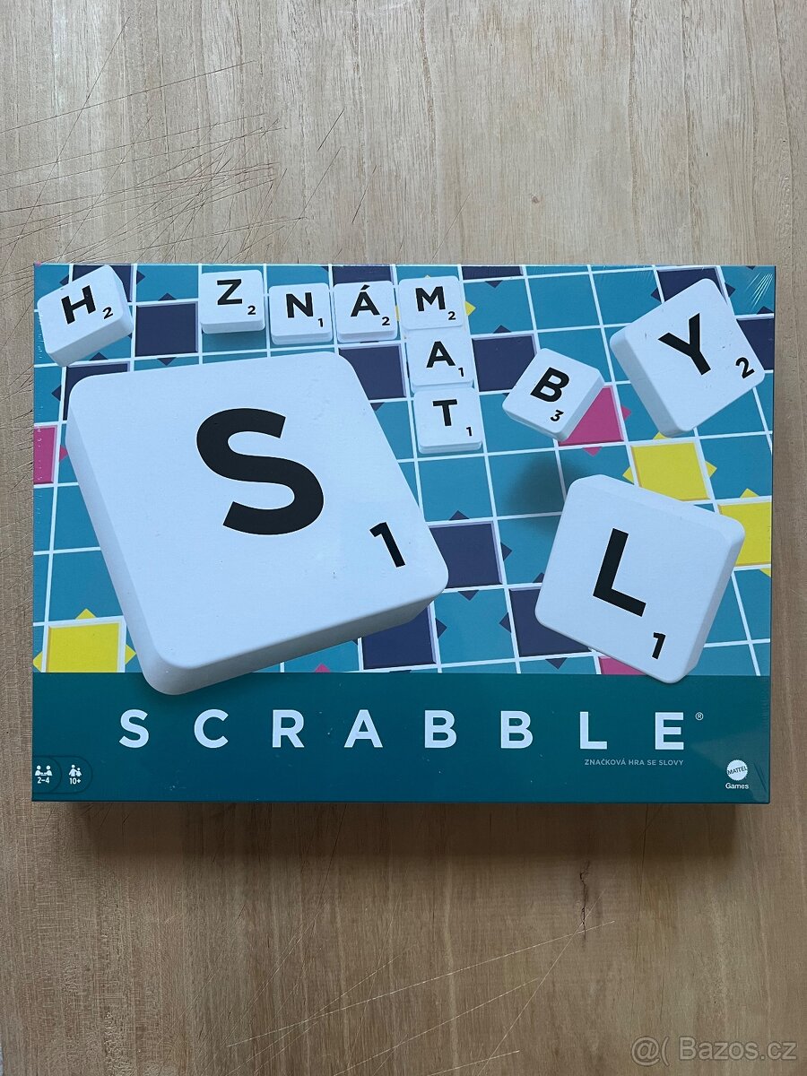 Scrabble, nový zabalený ve folii
