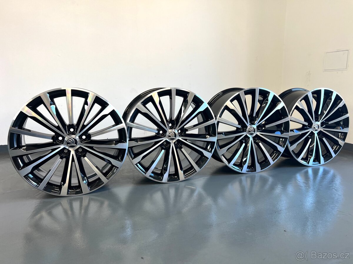 Originální alu kola Trinity, Škoda Superb 3 L&K, 5x112 r19