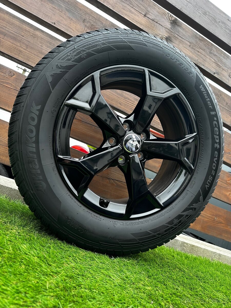 Alu kola 5x112 r17 s pneu (qiki)