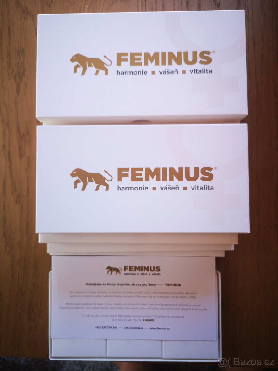 Feminus - doplněk stravy za třetinu ceny
