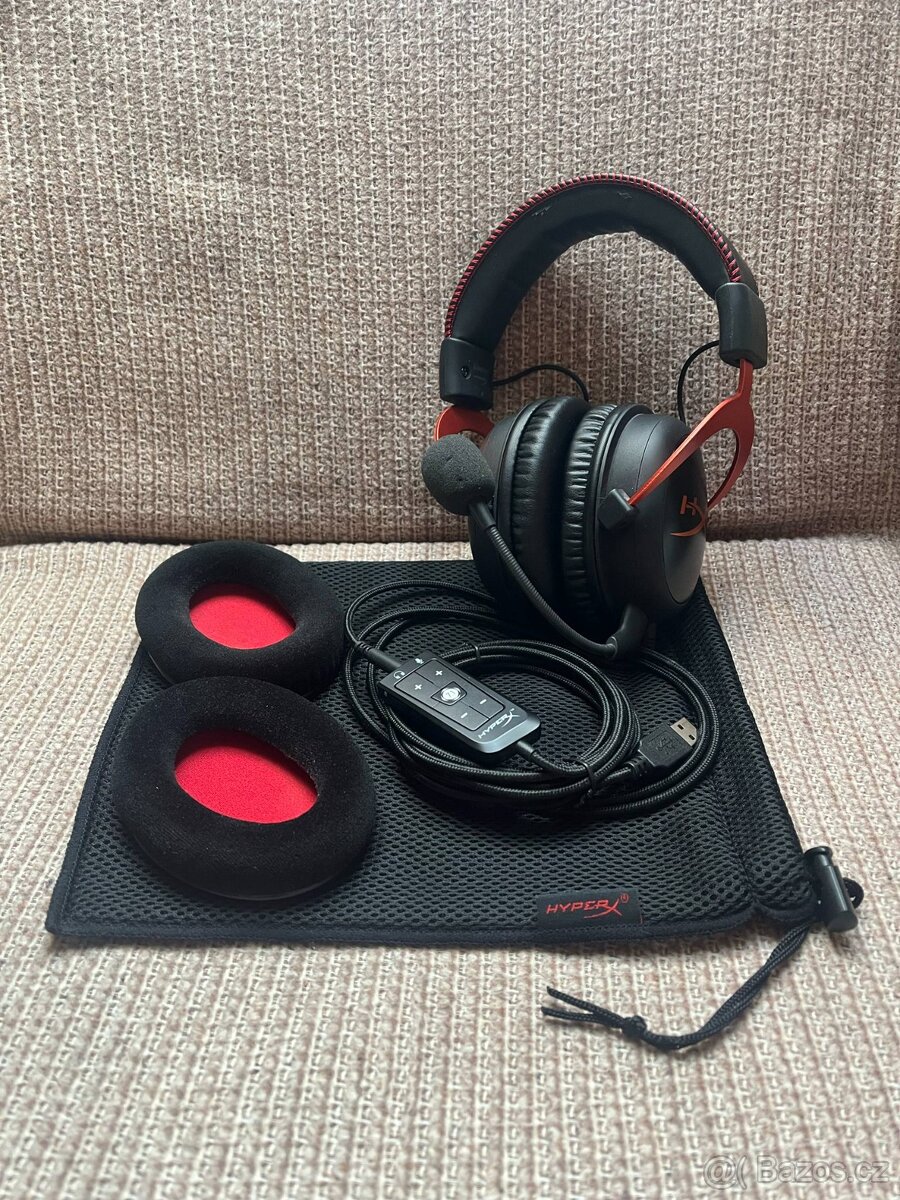 Herní sluchátka HyperX Cloud II