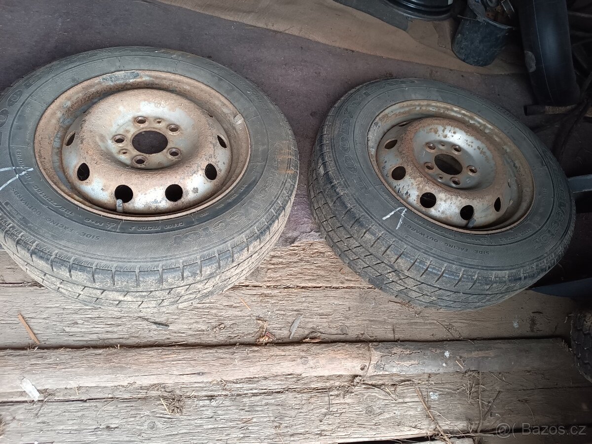 2ks 4-5mm OBUTÉ 195/70/R15C DUCATO JUMPER BOXER