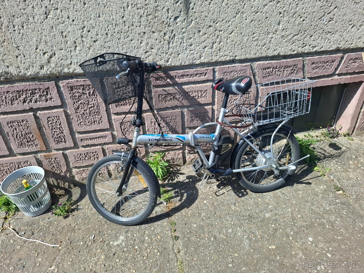 Skládací elektrokolo longlife Watson