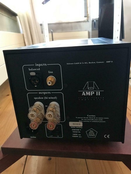 Audionet Amp II Mono Endstufen - zesilovač výkonového zesilo