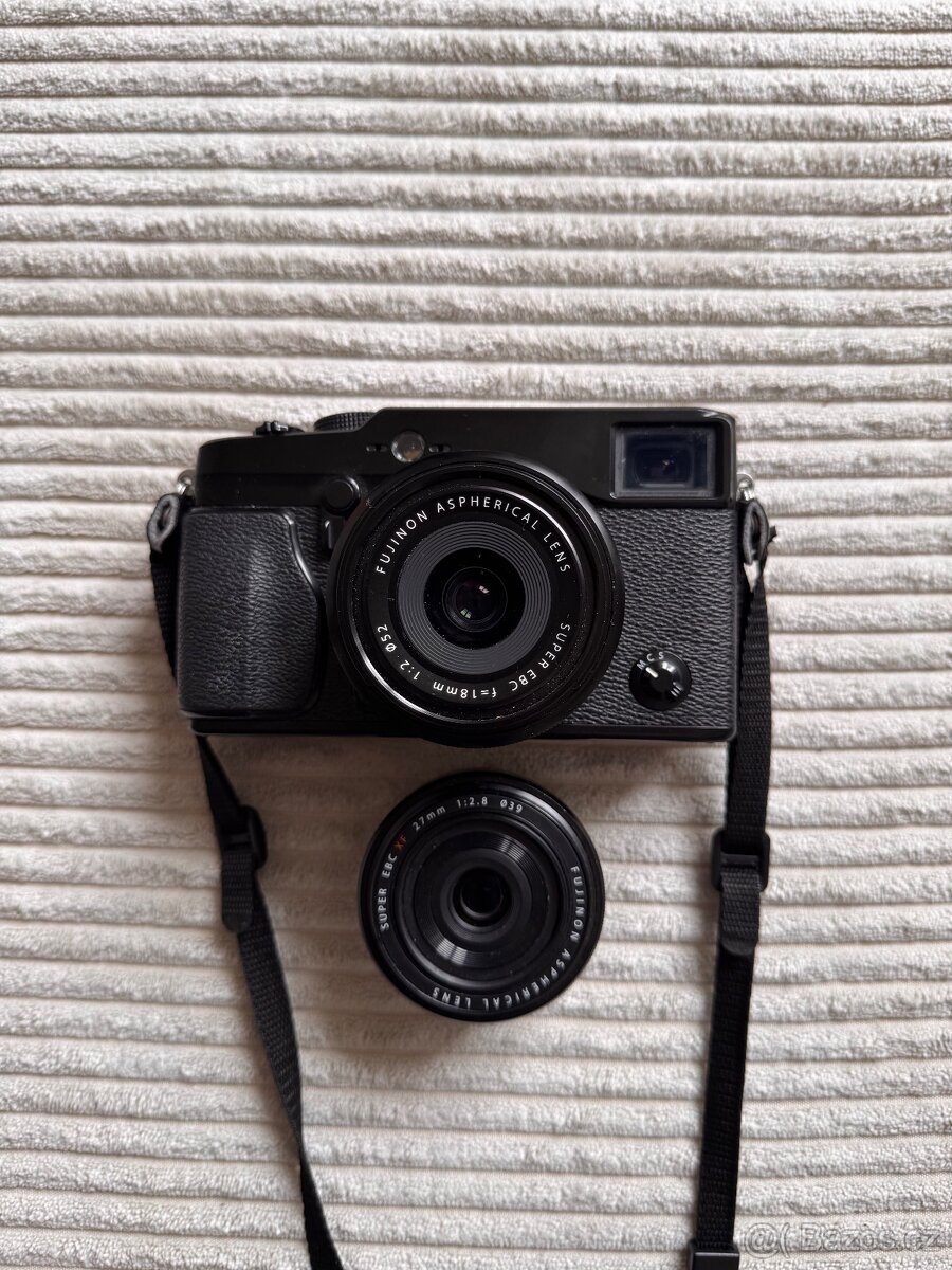 Fujifilm Pro 1 + 2 lenses fujinon 27mm f2.8+fujinon 18mm f2