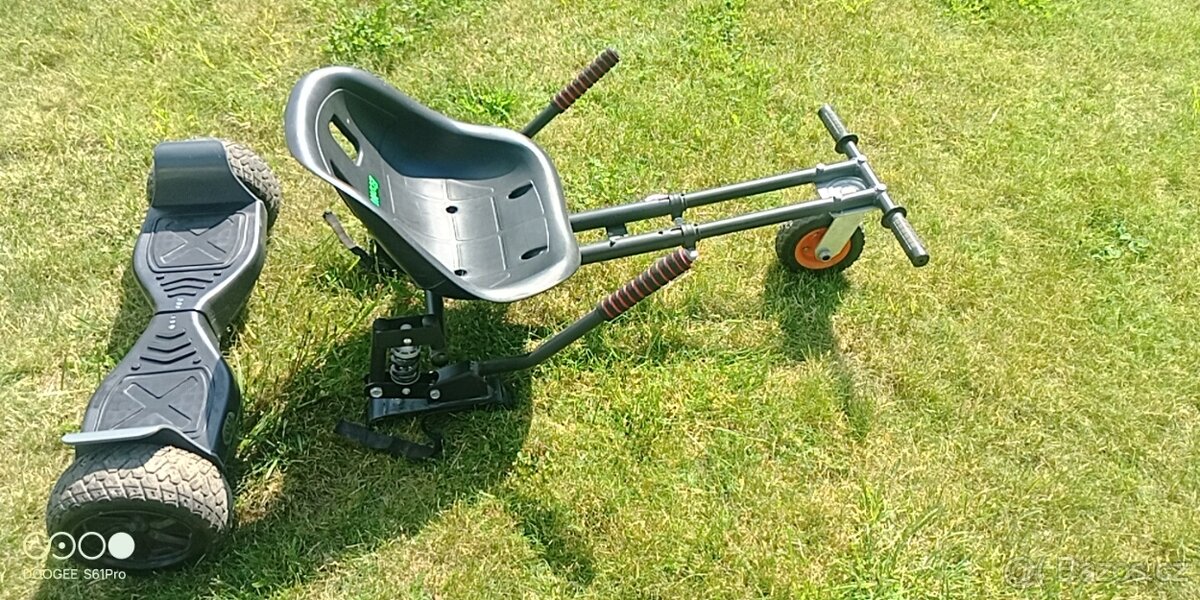 Hoverboar terénní s vozíkem