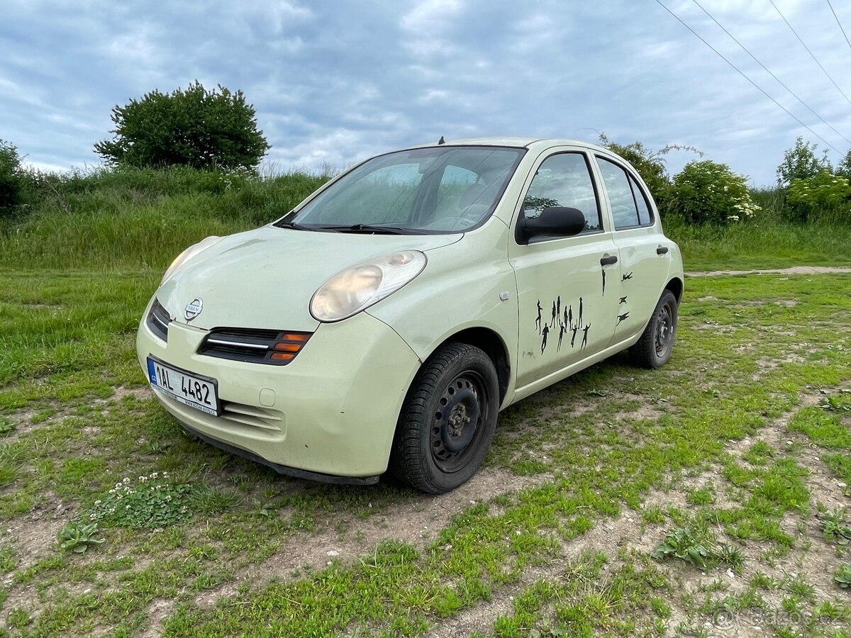 Nissan Micra 1.0 (48 kW), r.v. 2004 – STK 3/2027, klima