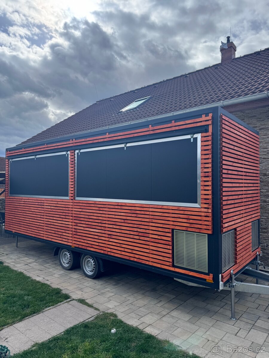 Gastro přivěs, pojízdná prodejna, food truck - celá ČR