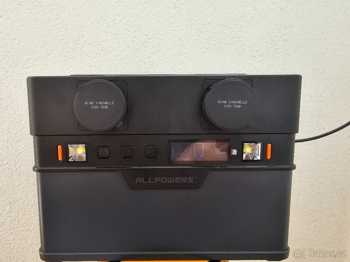 Prodám Allpowers S700 606 wh hmotnost 5.4 kg