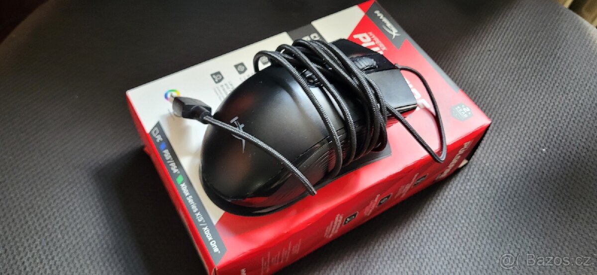 Počítačová myš - hyperX pulsefire core (použitá)