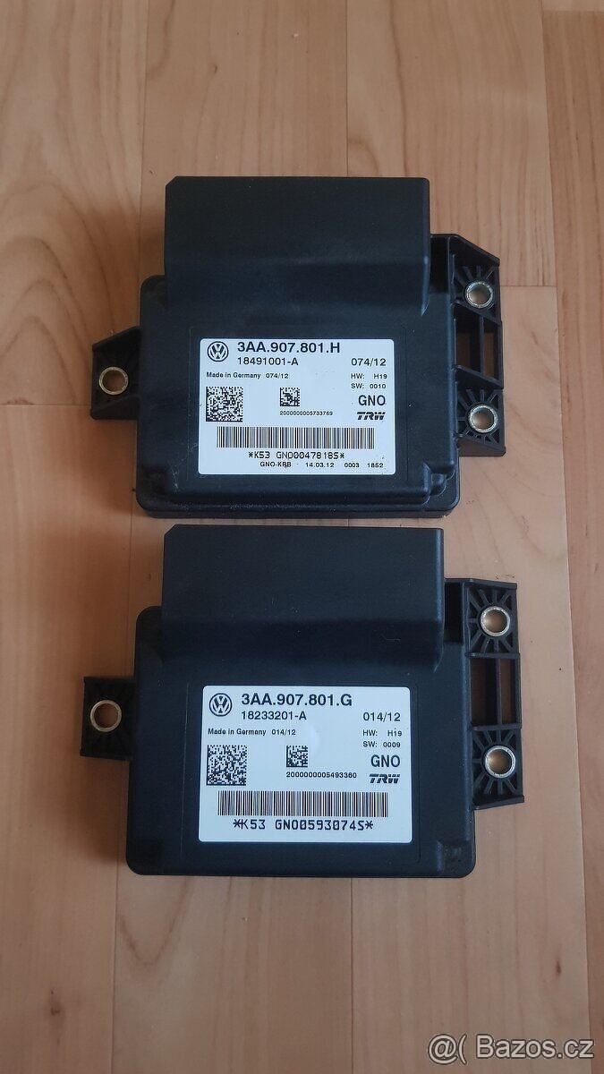 Jednotka ruční brzdy 3AA.907.801G/H