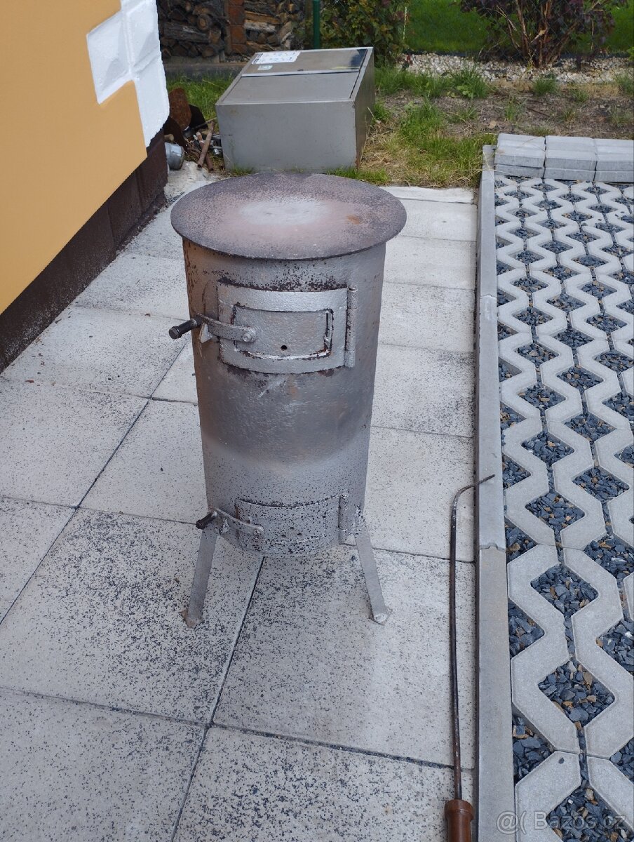 Kamínka do garáže