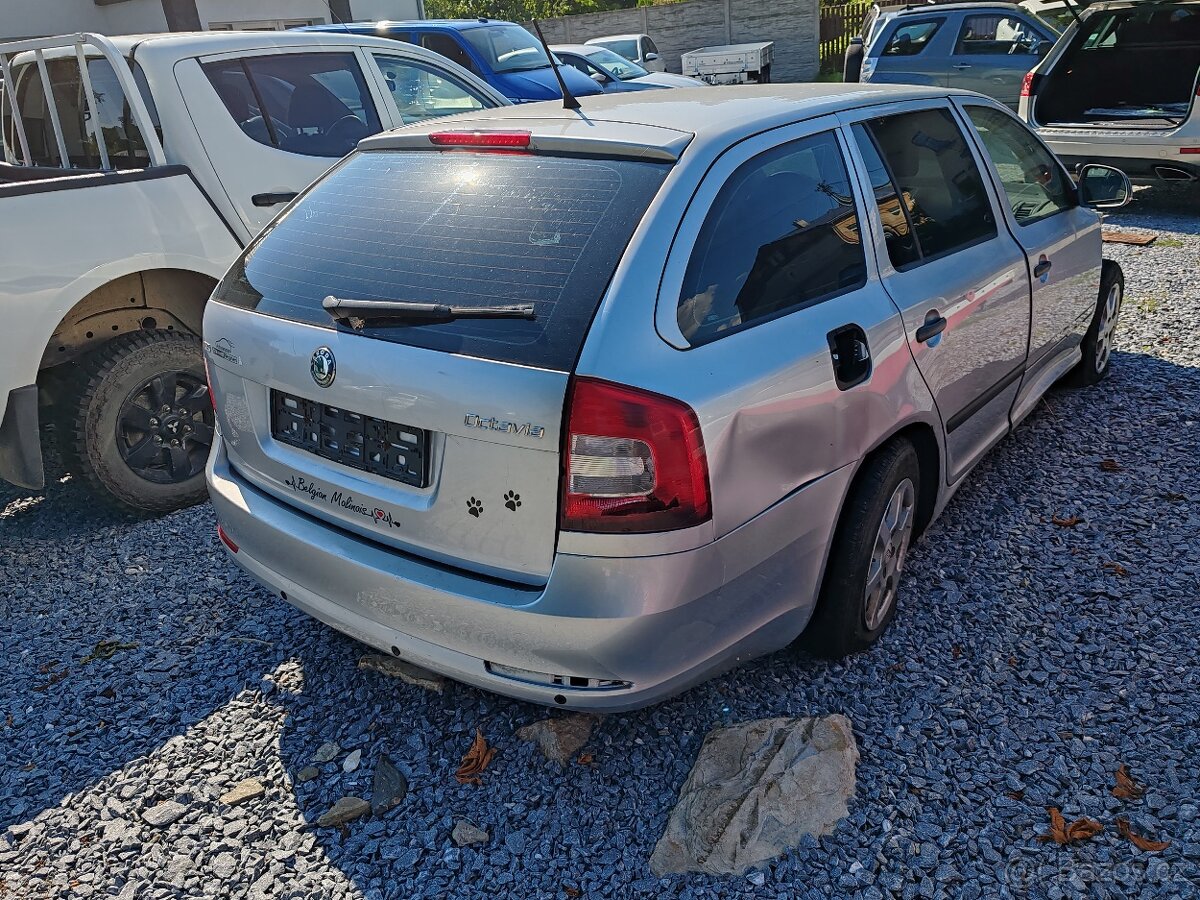 Skoda Octavia II lift 1.4Tsi 90kW (CAXA) -platné doklady výv
