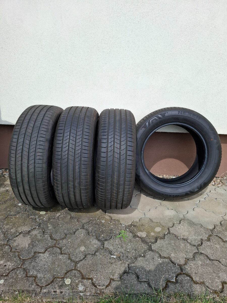 Prodám sadu nových letních pneu NEXEN 215/60 R17