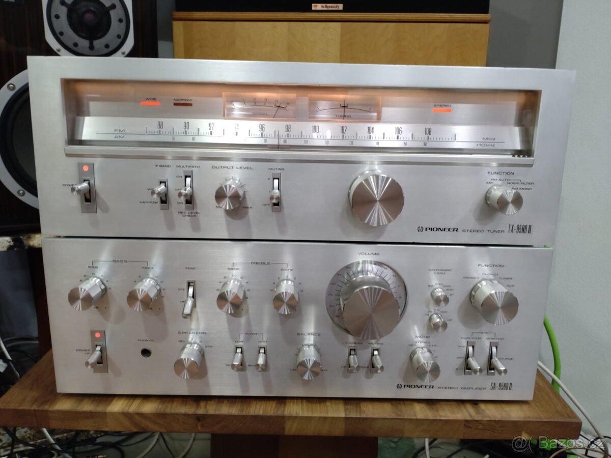 zesilovač + tuner Pioneer SA 9500II + TX9500II
