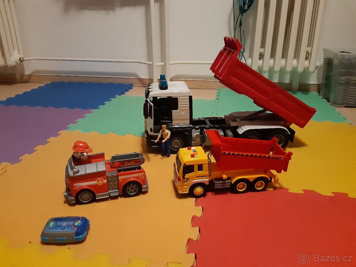 Auta MAN s tlapková patrola 3 ks