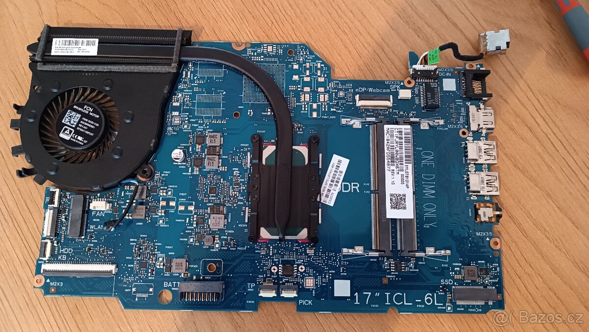 Základní deska pro NTB- HP 17-by3002nc