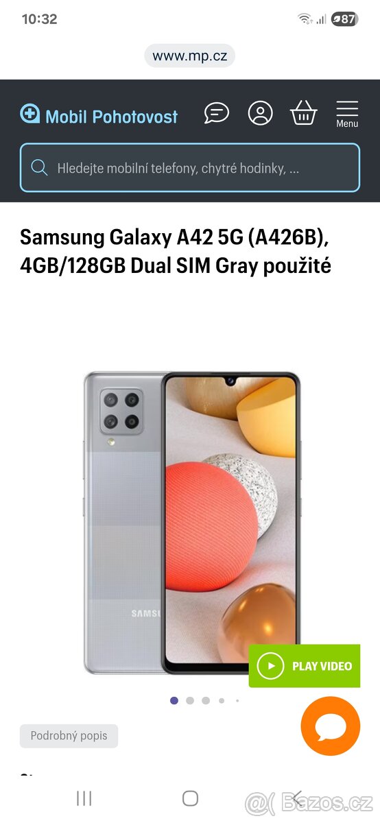 Samsung Galaxy A42 5G dual sim 2xnano