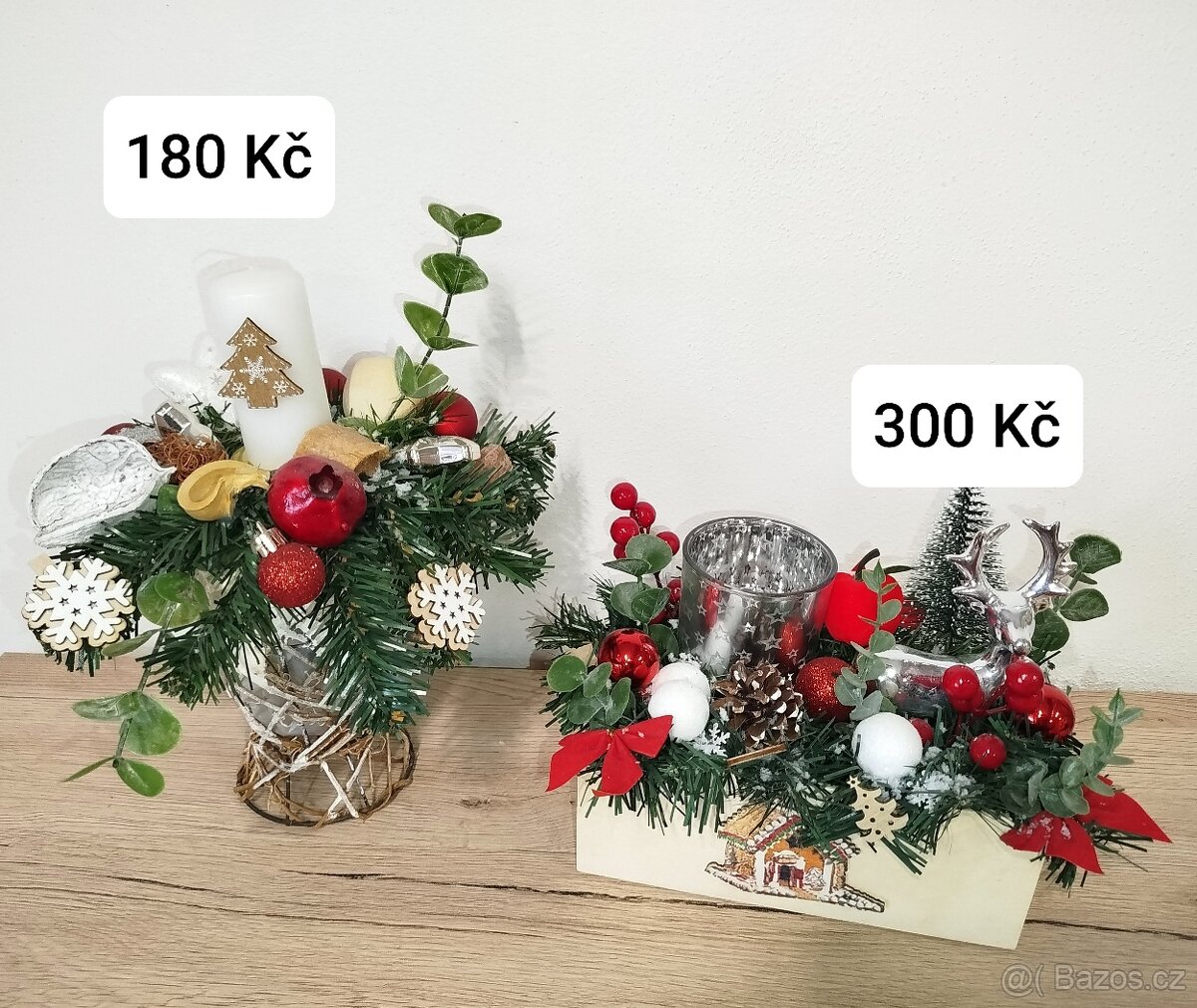 Prodám vánoční dekorace - trvanlivé