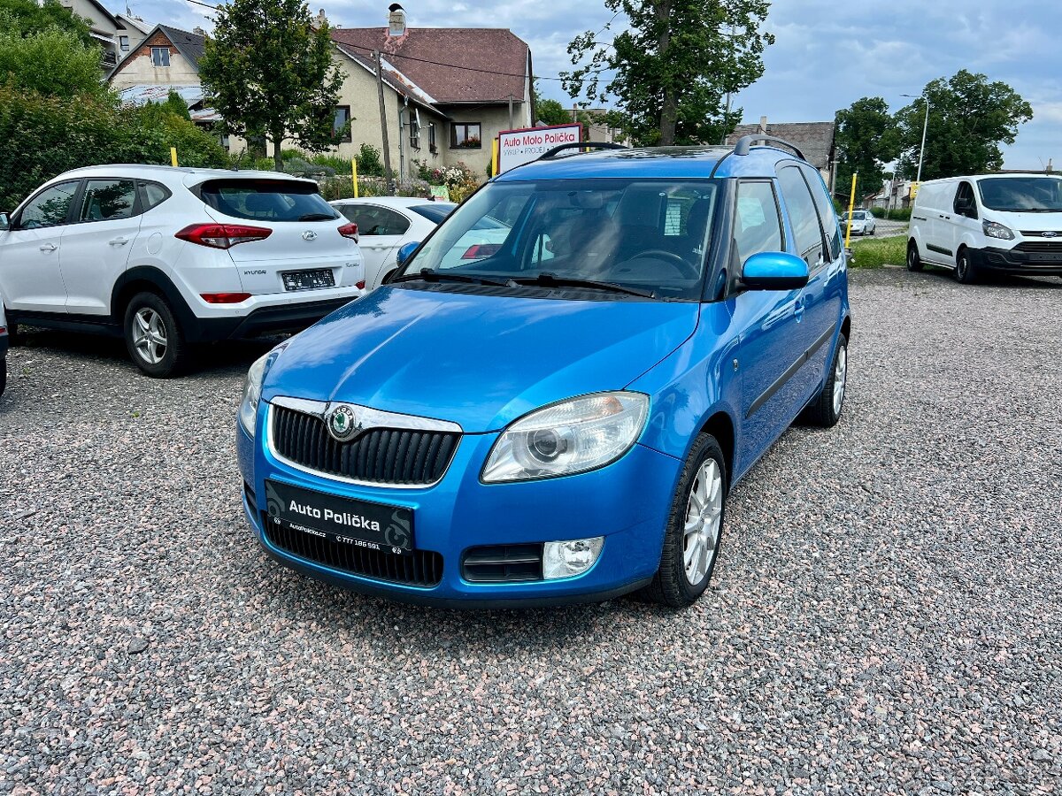 Škoda Roomster 1.6i 77 kW Výbava,Stav,Servis