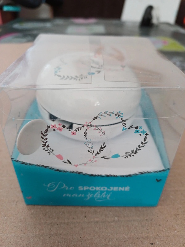 Svatební zvonek na kolo - dvě srdce ALBI