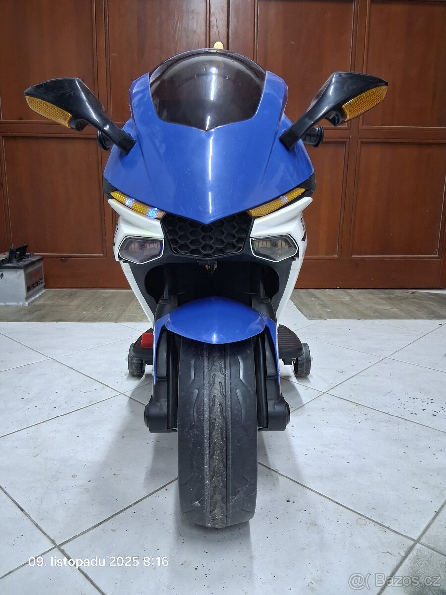 Dětská elektrická motorka