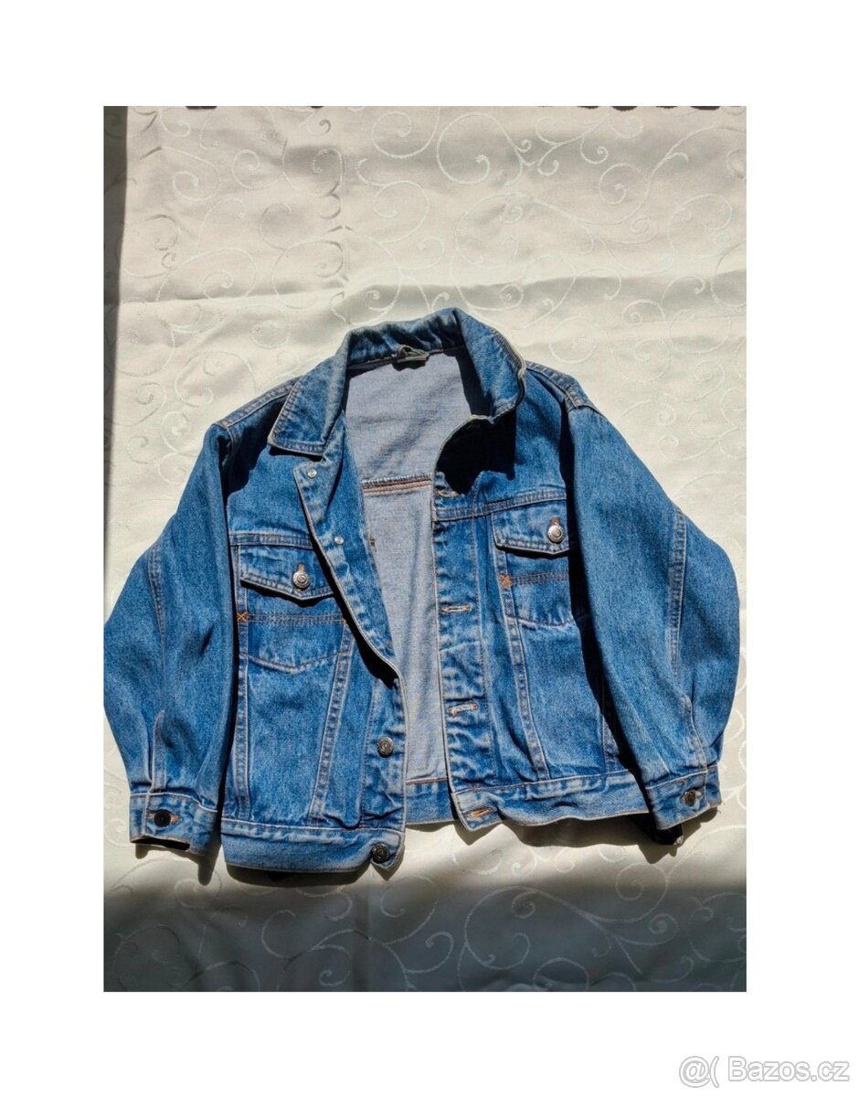 Dětská džínová bunda - 8 let