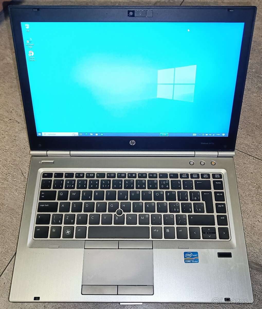 HP EliteBook 8470p,i5-3360M,WIN 10,HDD 500GB,RAM 8GB,14palců