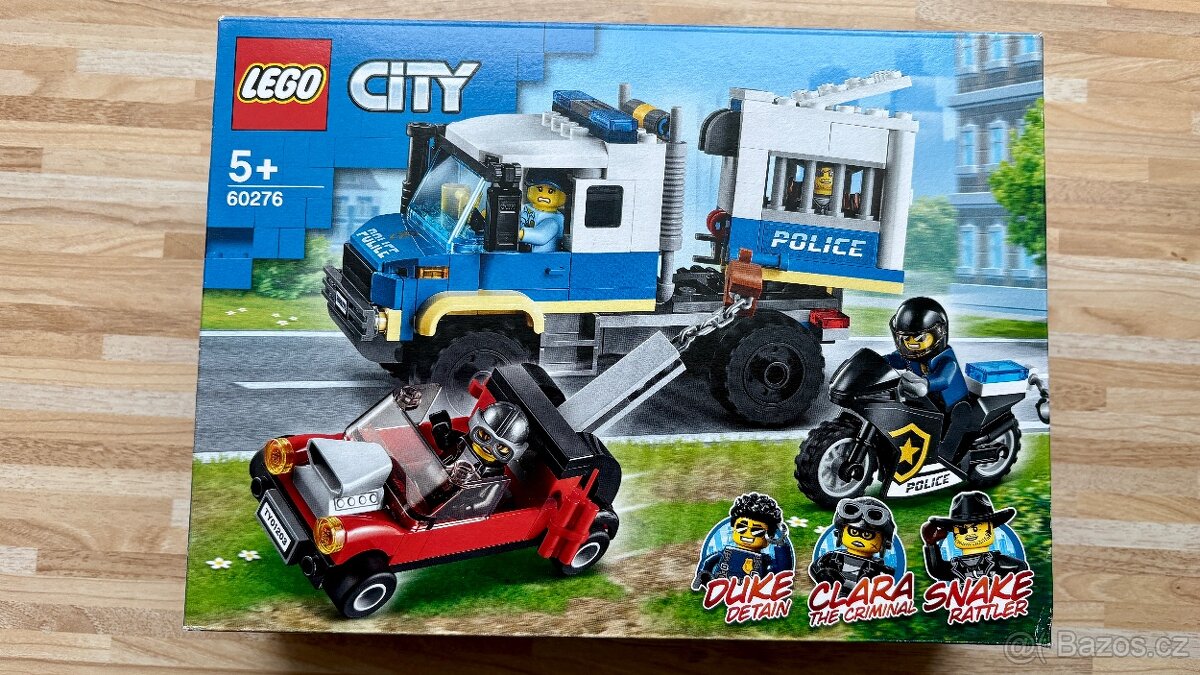 LEGO City 60276 Vězeňský transport Nové nepoužité nerozbalen