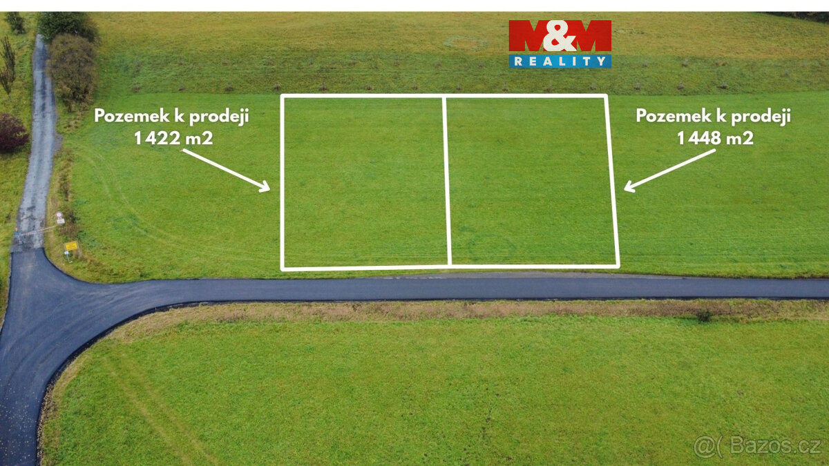 Prodej zahrady, 1422 m², Hranice