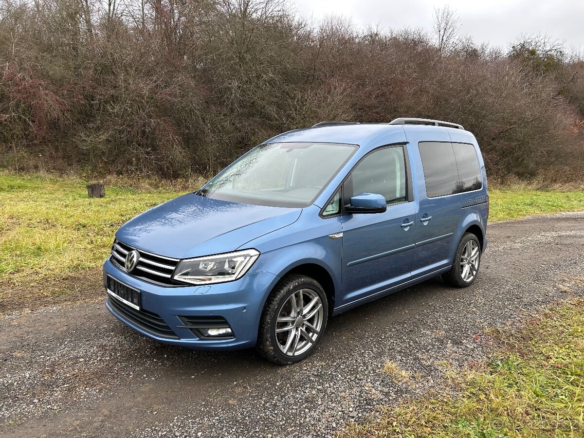 VOLKSWAGEN CADDY 2,0 TDI - AUTOM. PARKOVÁNÍ, TOP STAV