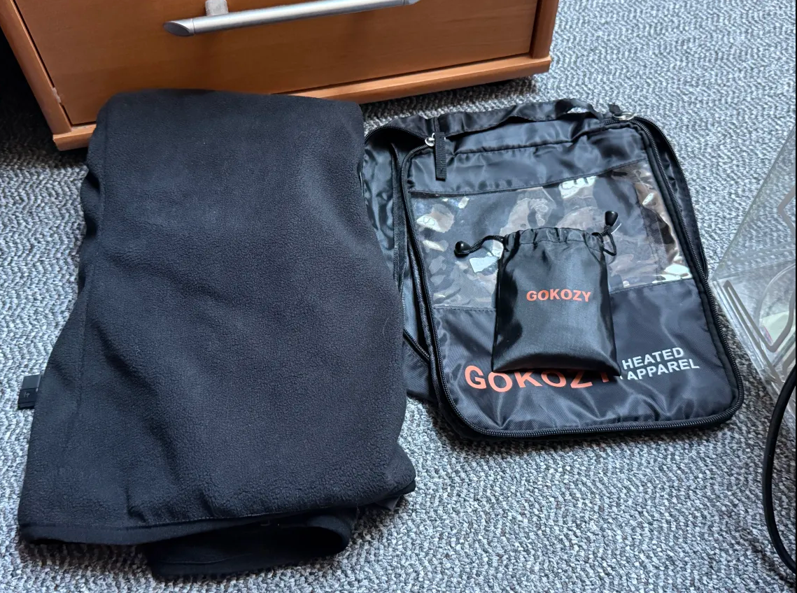 Gokozy vyhřívaná vesta z polarového fleecu vel.S
