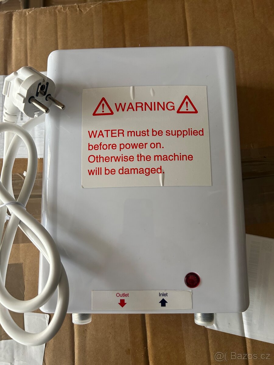 Nový ohřívač vody.(3500W)