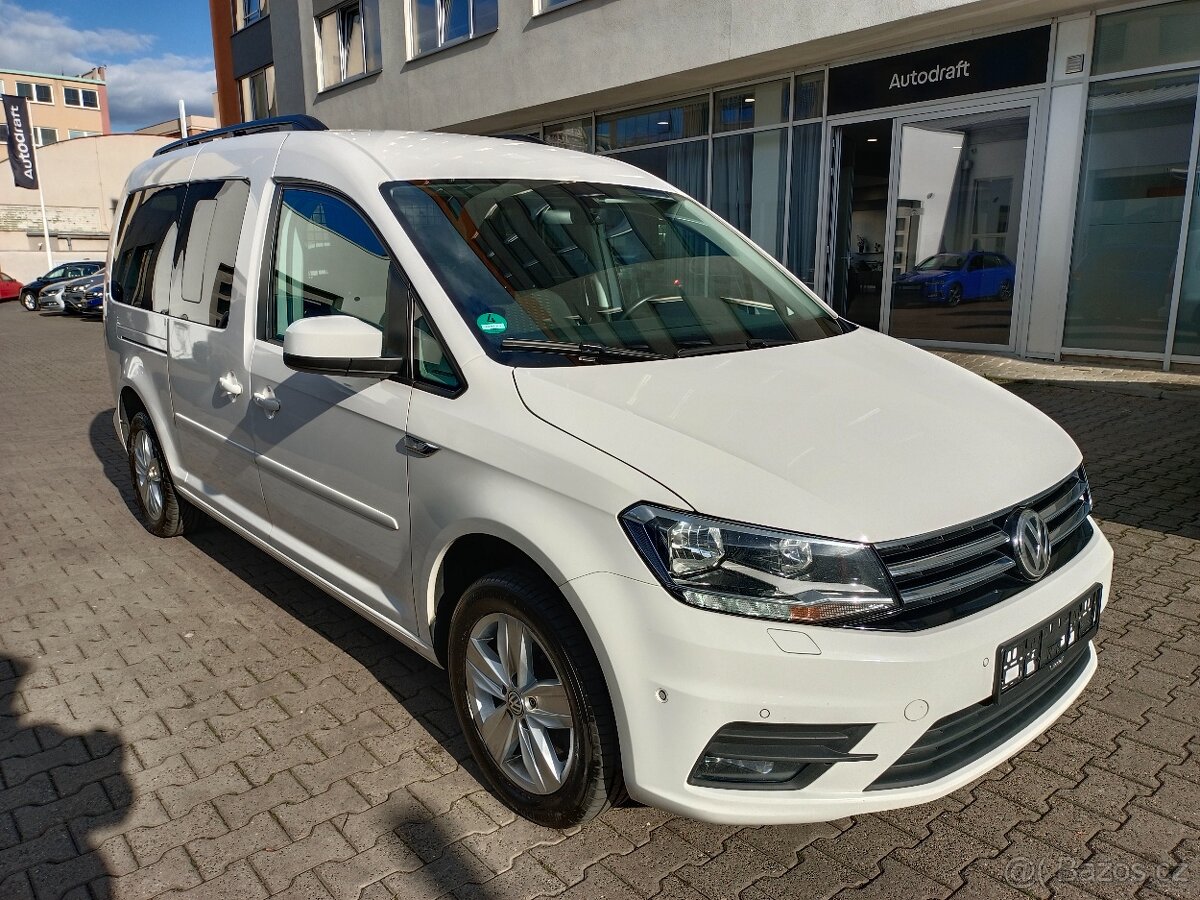 VW Caddy Maxi Comfortline 2.0TDI 110kW 5-míst Webasto Tažné