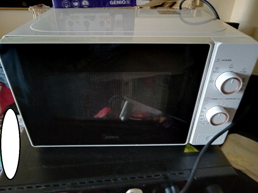 NOVÁ mikrovlnná trouba Midea s grilem, bílá