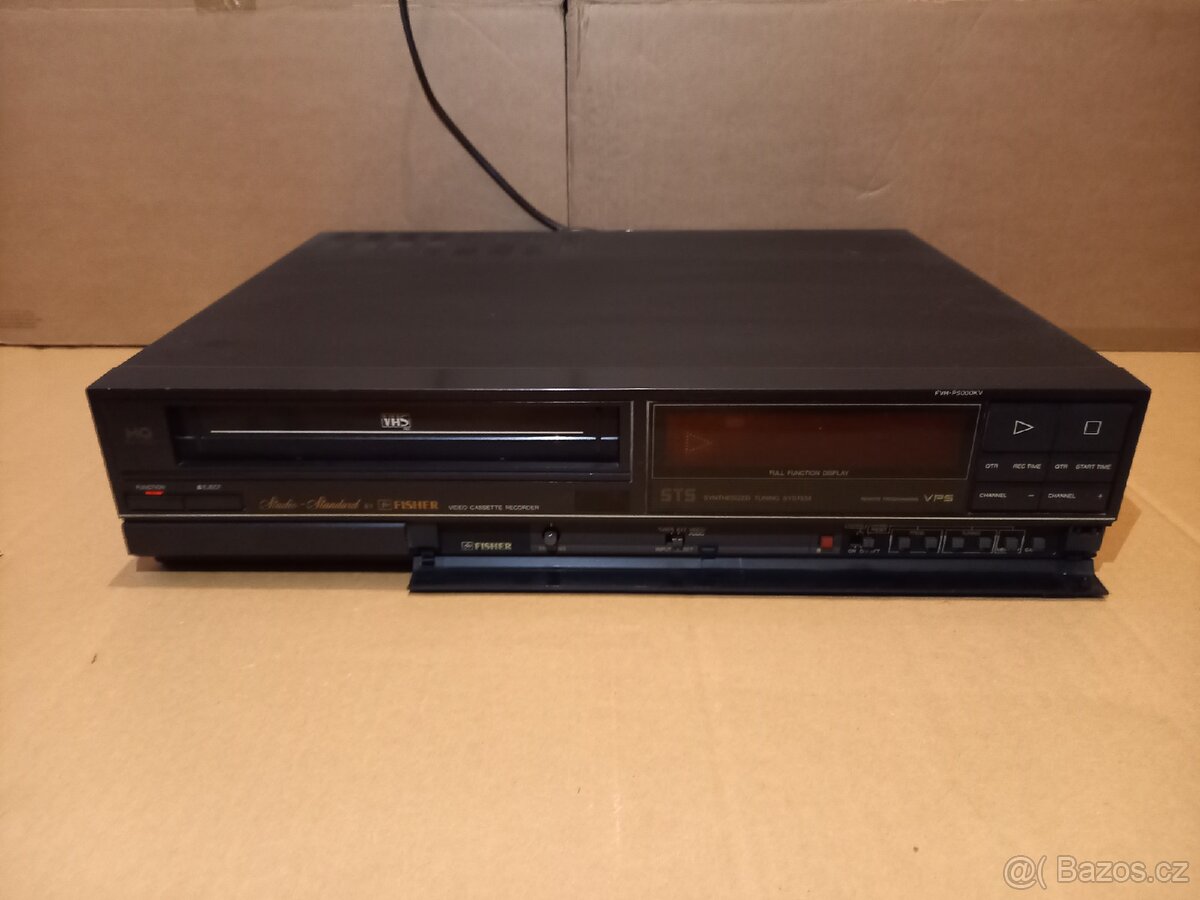 Fisher fvh-p5000 high class rarita VHS rekordér