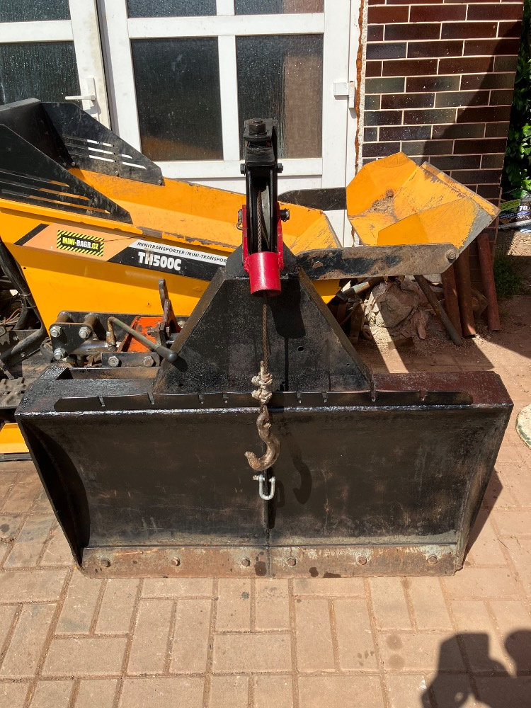 Naviják hydraulický za malotraktor