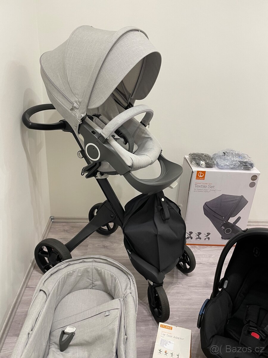 Kočárek Stokke Xplory V6, 3v1