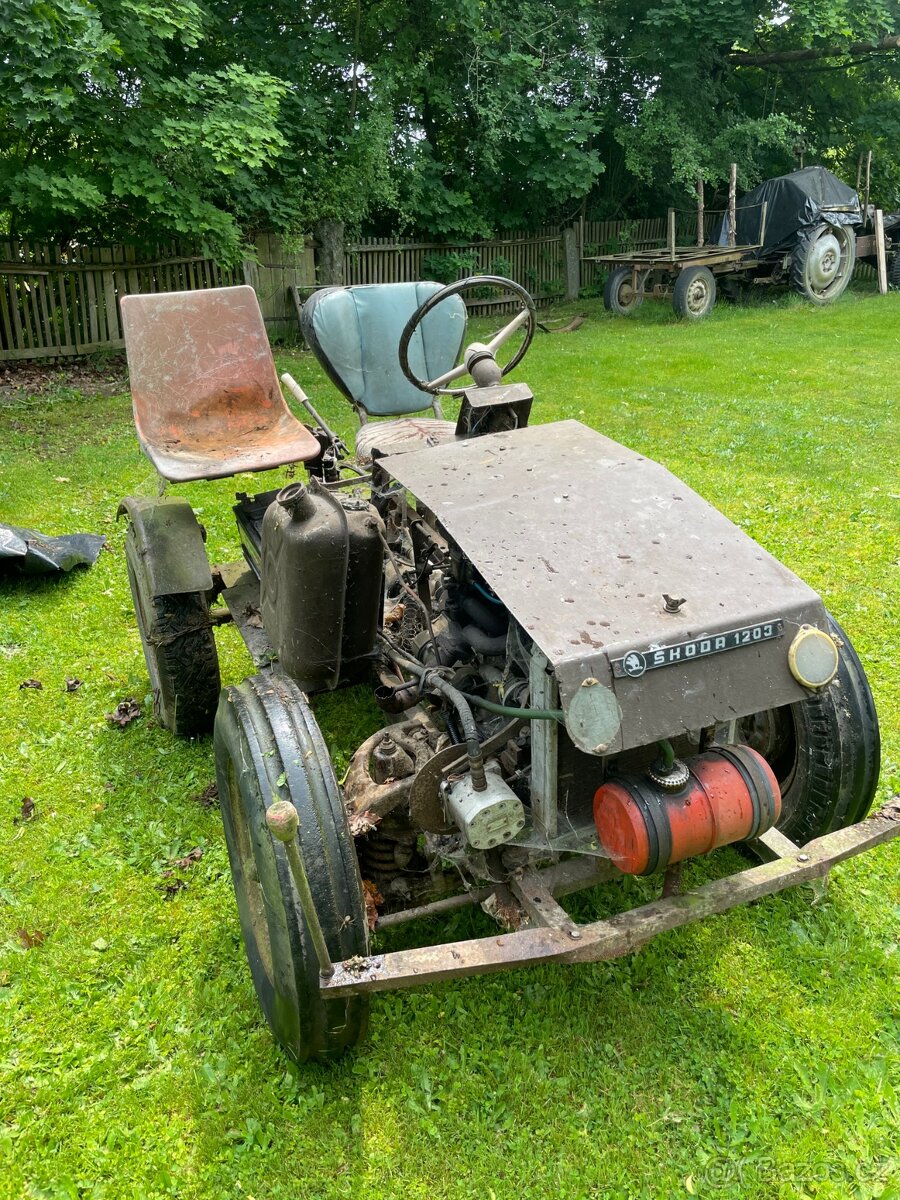 Malotraktor domácí výroby