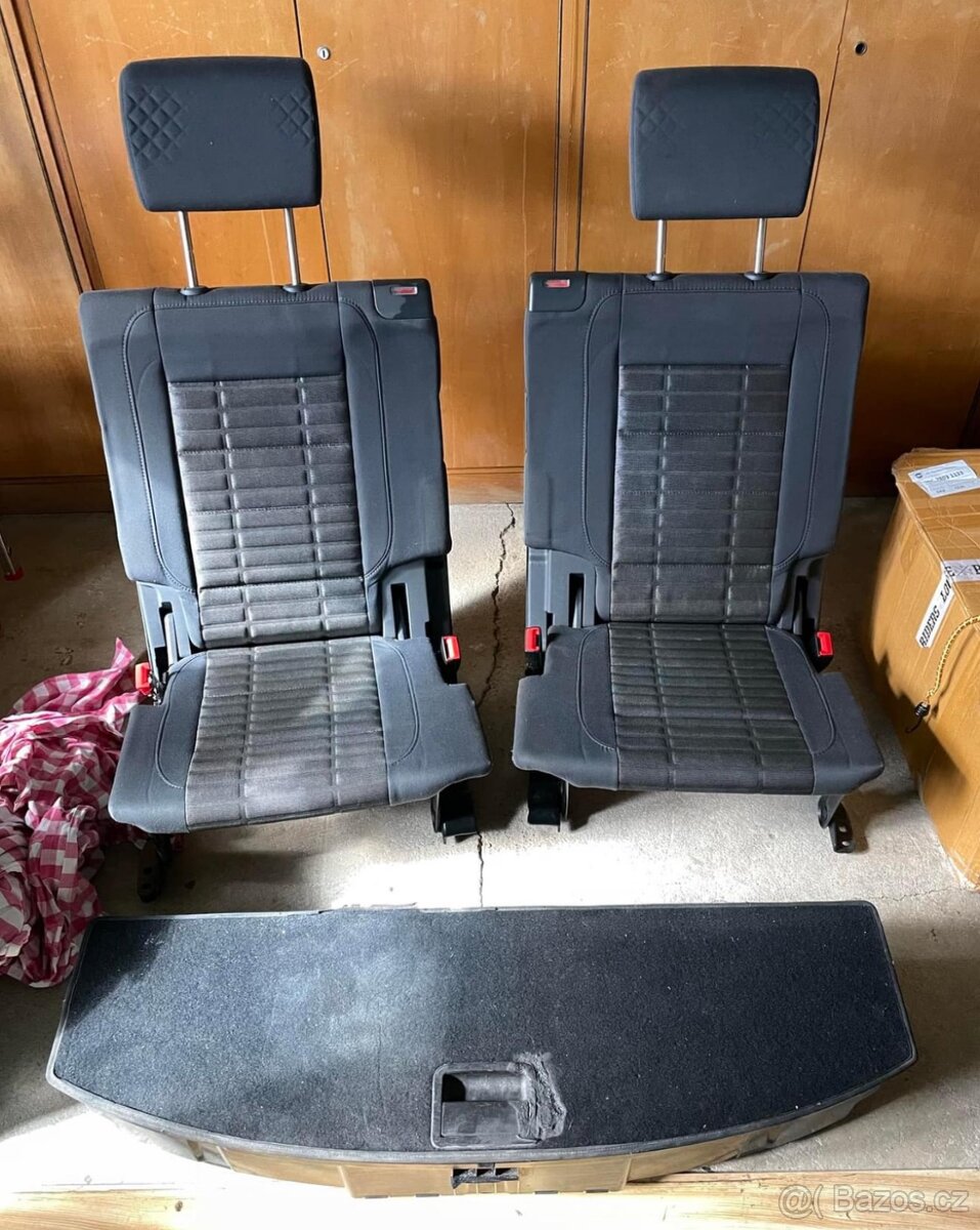 3 řada sedaček Touran 1t1/1t2