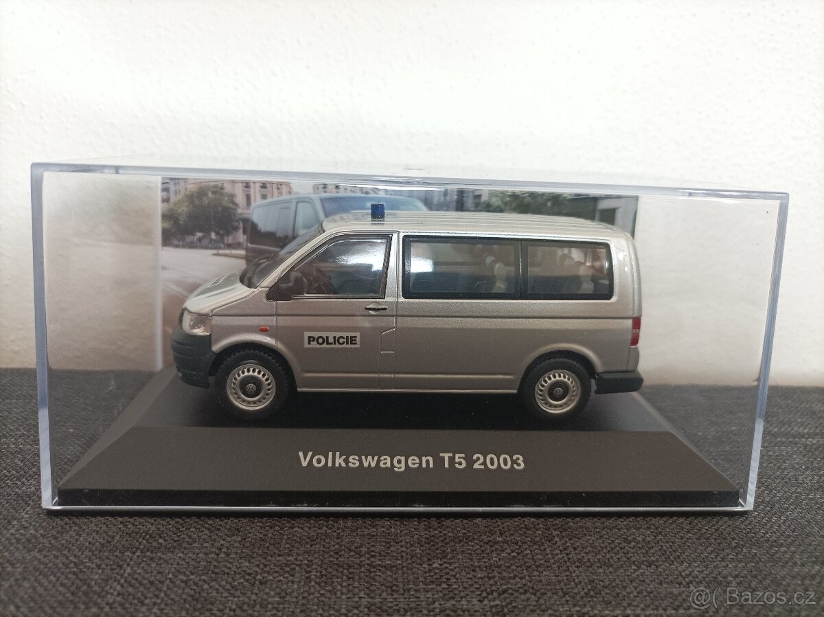 Model Volkswagen T5 - Zásahová jednotka POLICIE 1:43