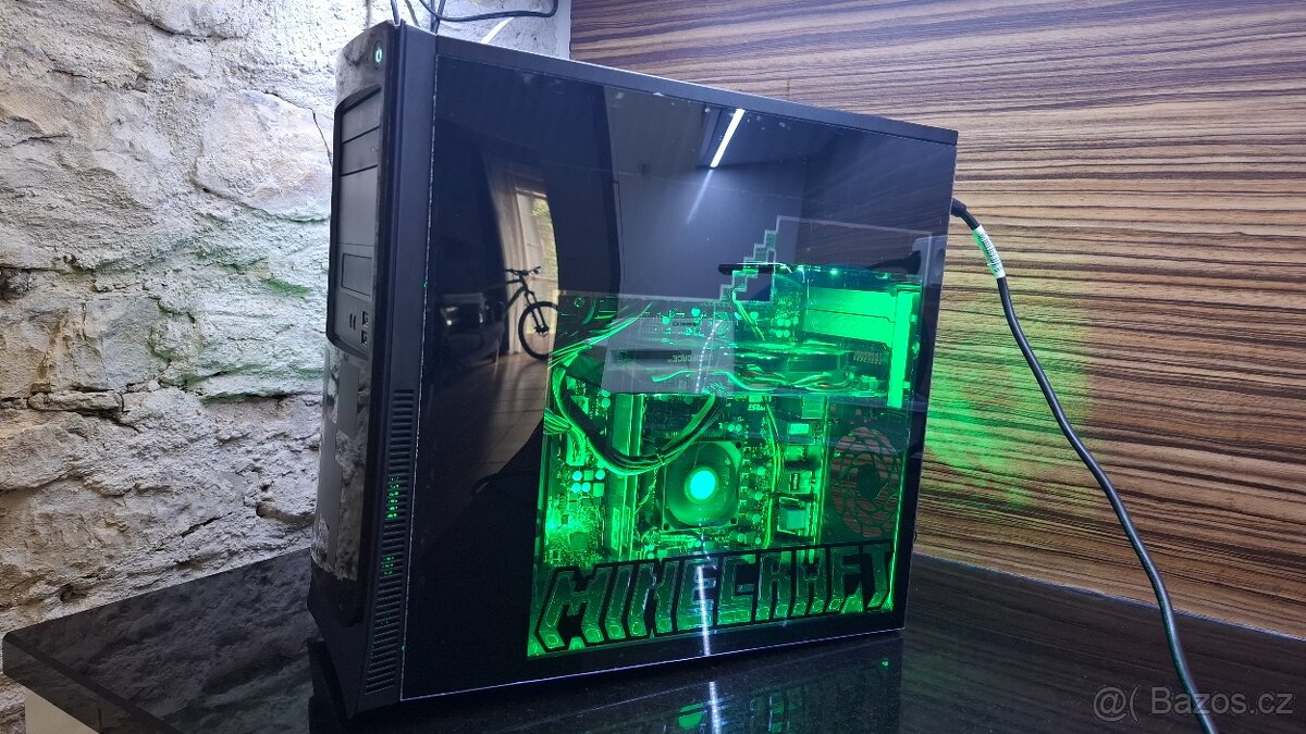 Herní PC AMD FX670K,8GB,GTX650Ti 2GB,SSD,HDD Minecraft