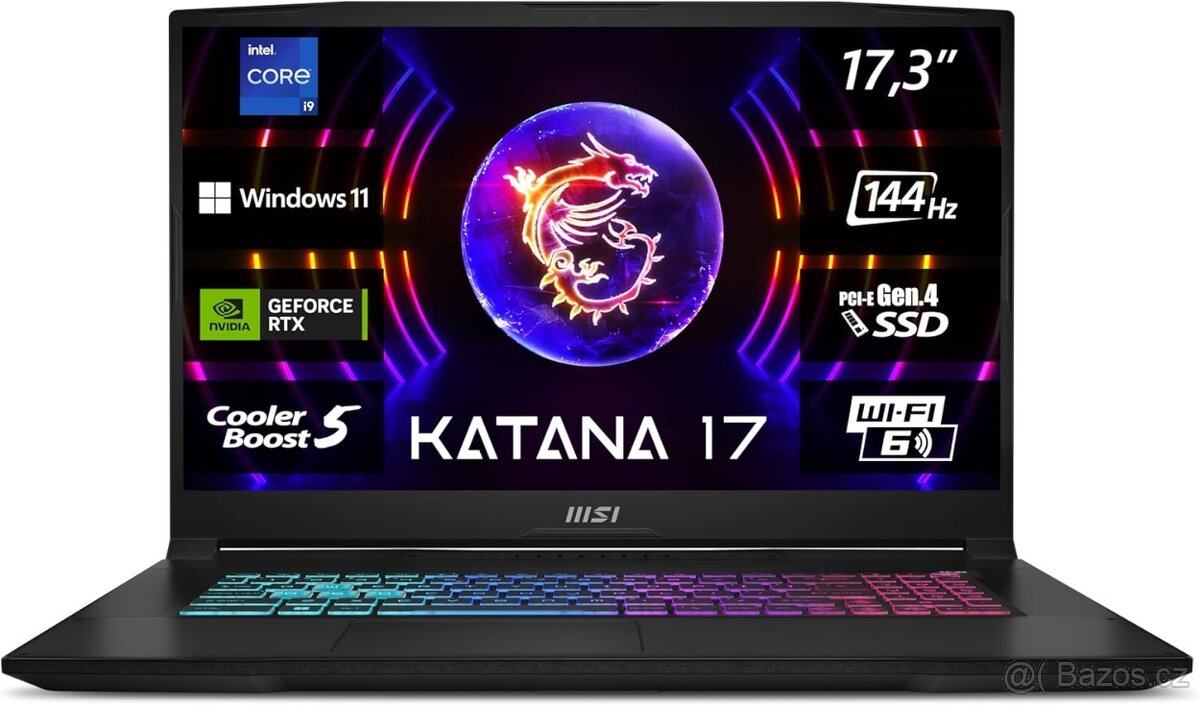 17,3" MSI KATANA 17 B12V_i7-12650H_16GB_1000GB_RTX 4070 8GB
